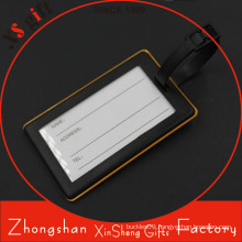 Promotion Custom Rectange Shape Soft PVC Luggage Tag